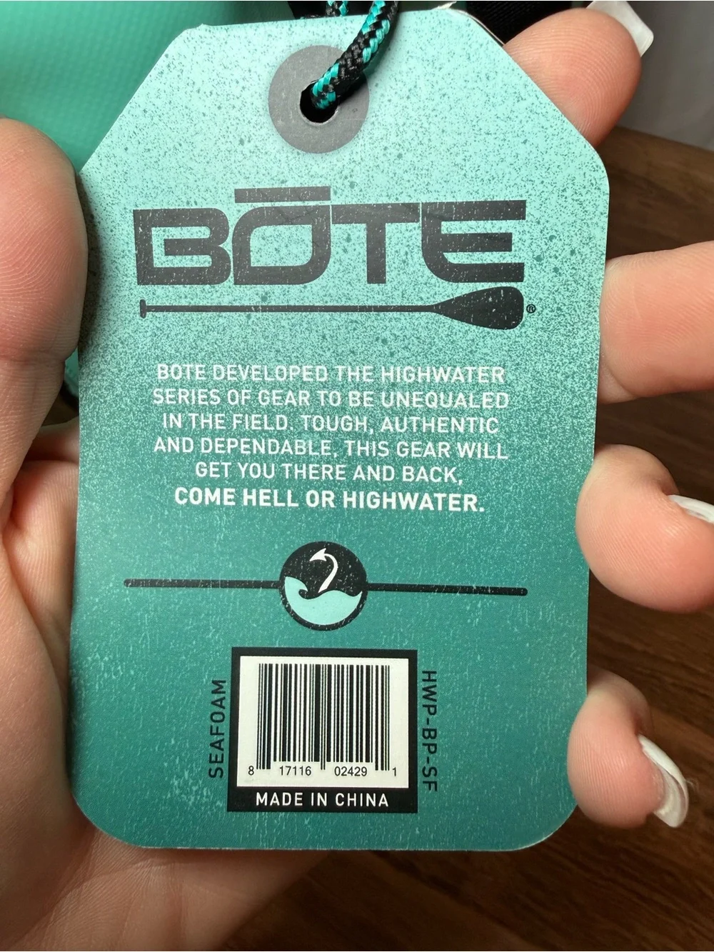 BOTE Highwater Backpack 28L Waterproof Aqua 15